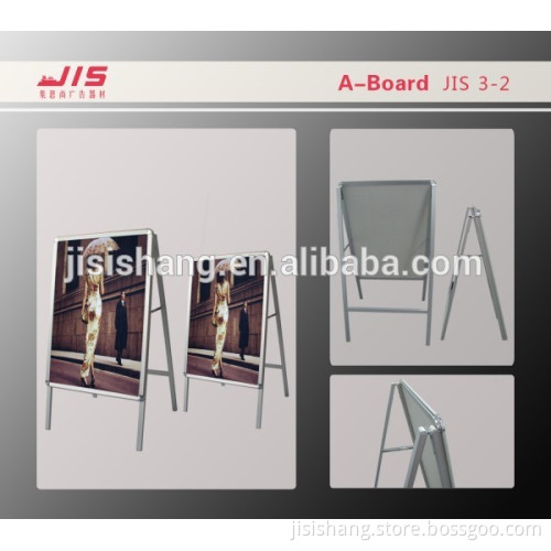 JIS3-2 Aluminium Poster Stand, Poster Board Display aluminium profile A board